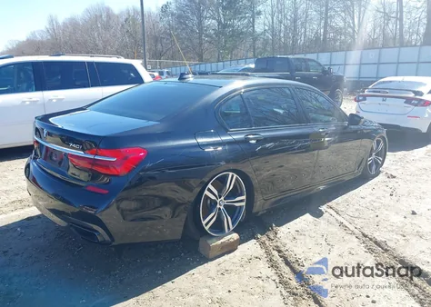 2016 BMW 740I from USA, damaged, VIN WBA7E2C5XGG738891